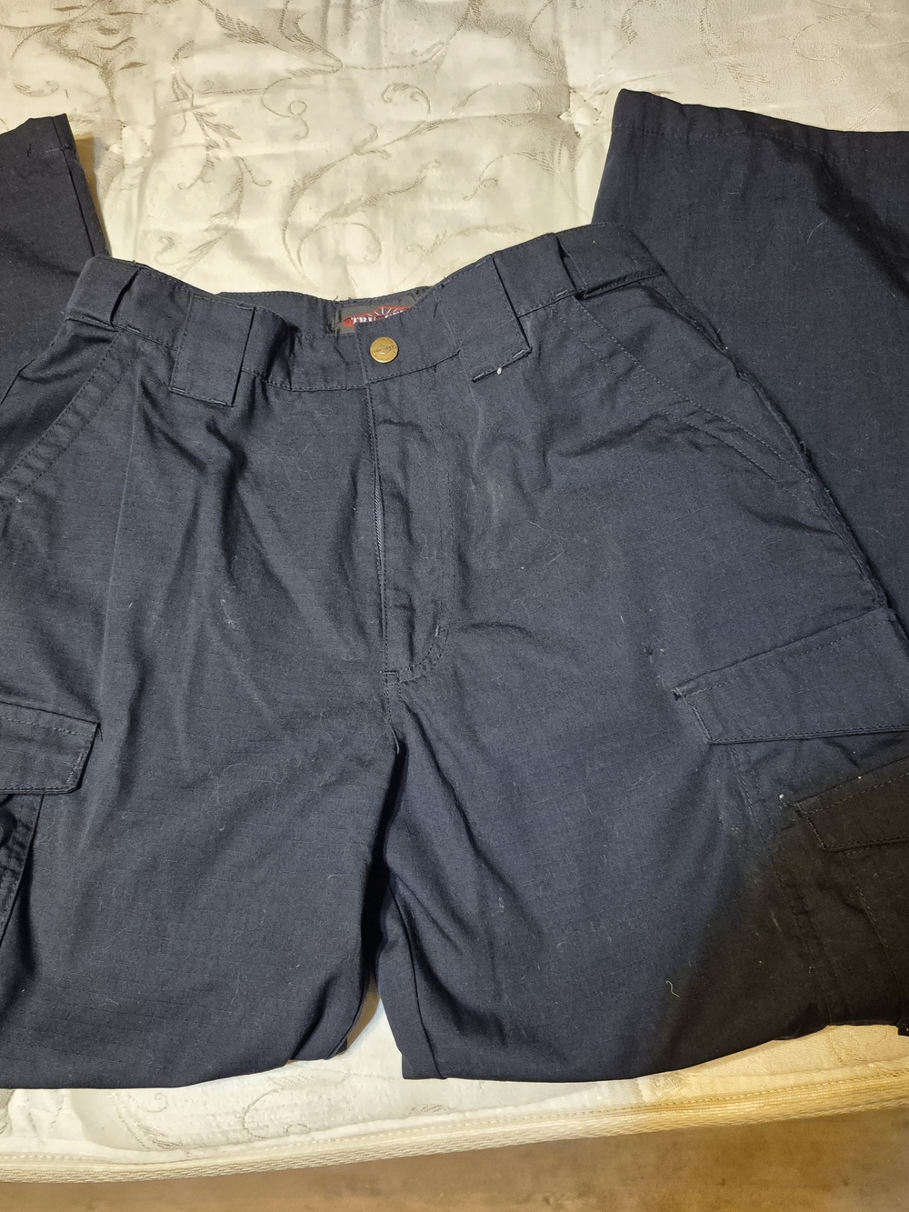 Tru-spec Black Cargo Pants with Utility Pockets